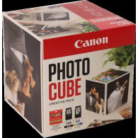 Canon PG-540+CL-541 Photo Cube Creative Pack nero / differenti colori Value Pack (+ 13x13 cm Fotopapier 40 Blatt)