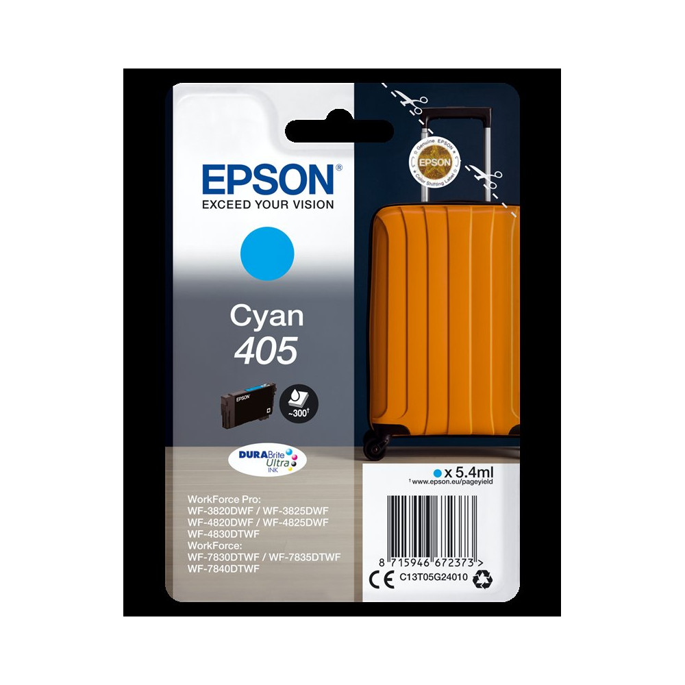 Epson 405 ciano Cartuccia d'inchiostro (C13T05G24010)
