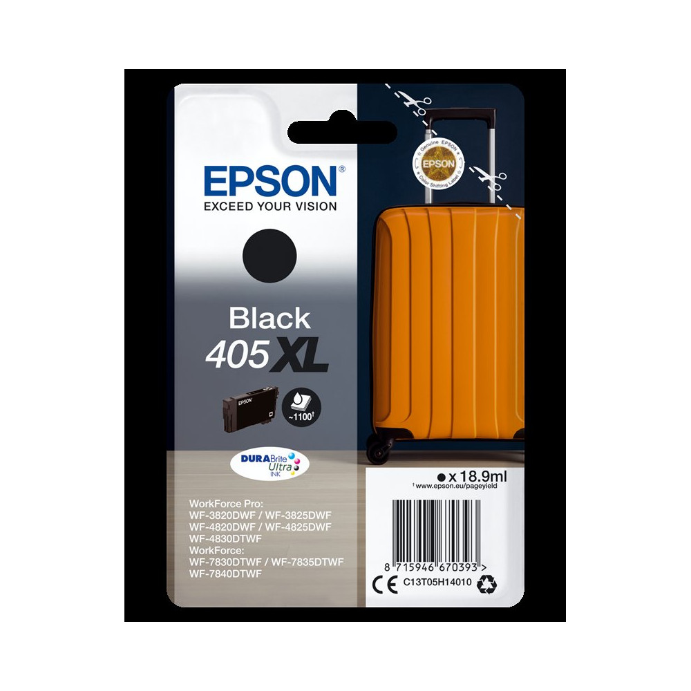 Epson 405 XL nero Cartuccia d'inchiostro (C13T05H14010)