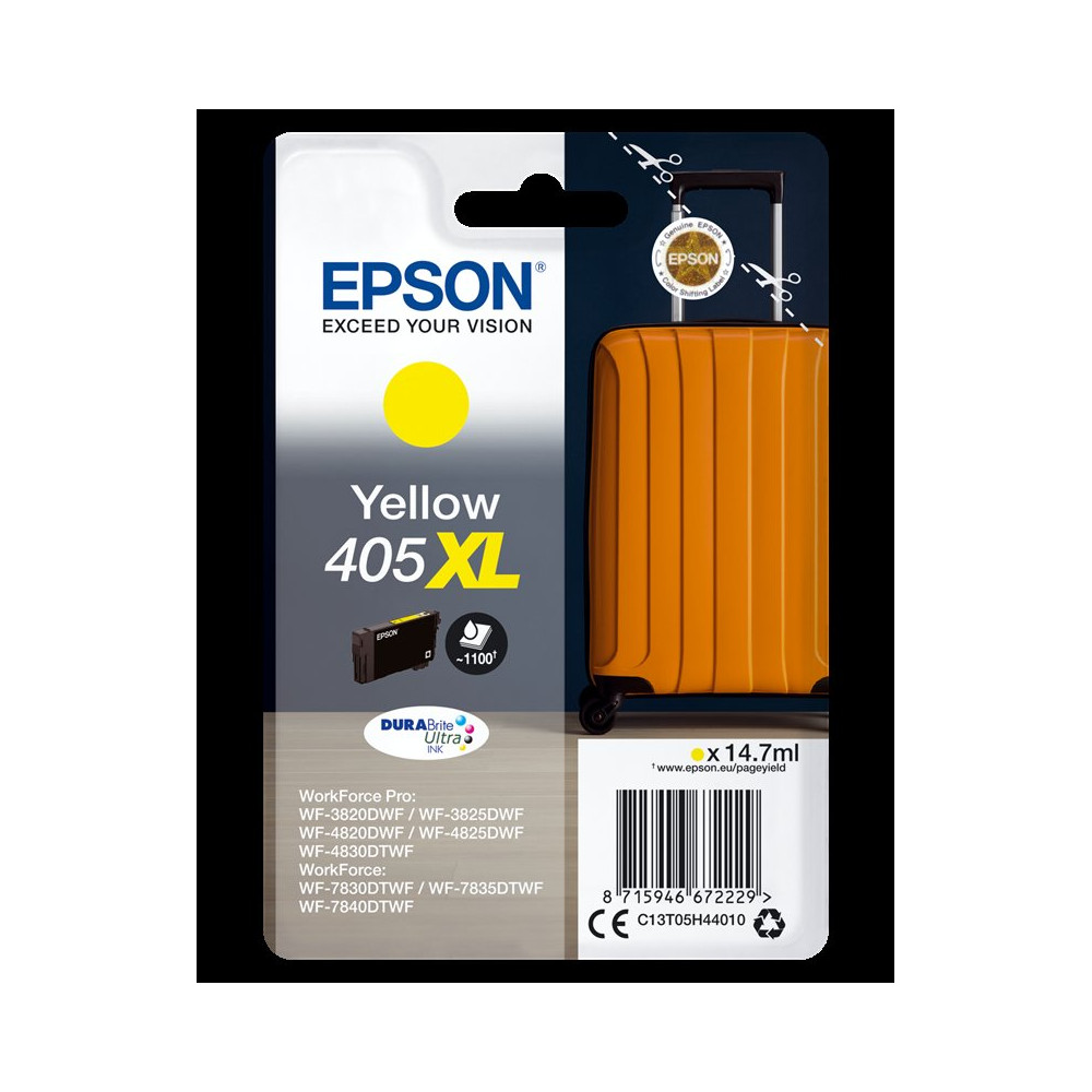 Epson 405 XL giallo Cartuccia d'inchiostro (C13T05H44010)