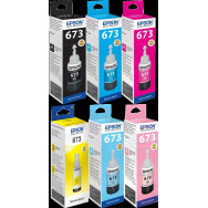 Epson 673 Multipack nero / ciano / magenta / giallo / ciano (chiaro) / magenta (chiaro) (T673 MCVP)