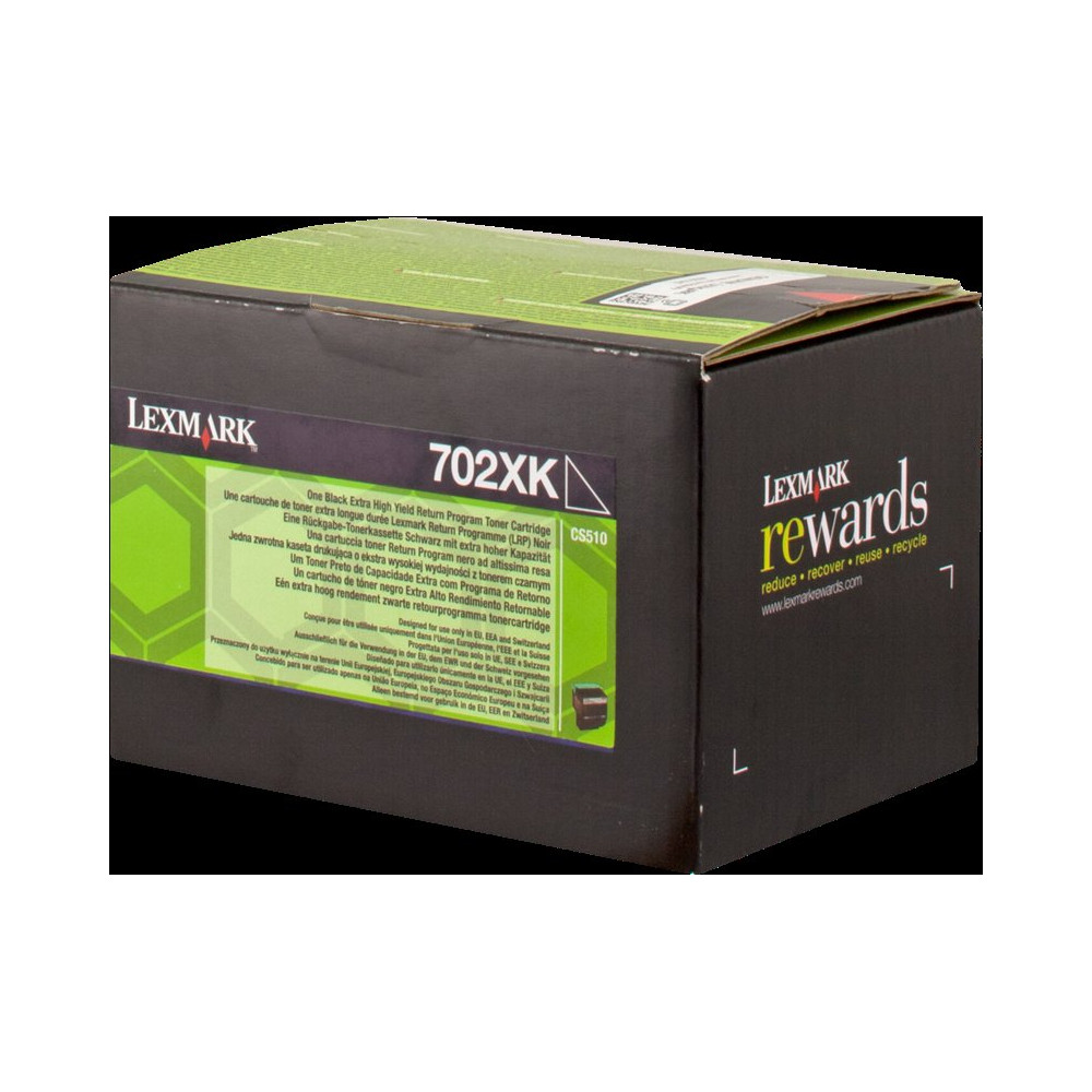 Lexmark 702XK nero toner (70C2XK0)