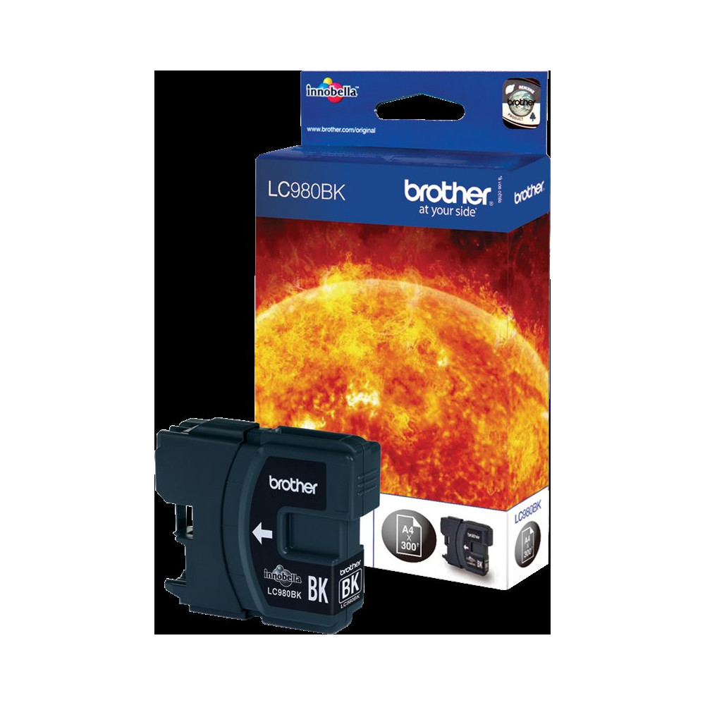 Brother LC980BK nero Cartuccia d'inchiostro