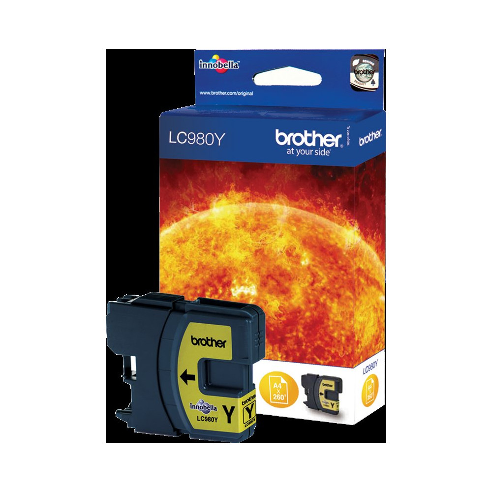 Brother LC980Y giallo Cartuccia d'inchiostro