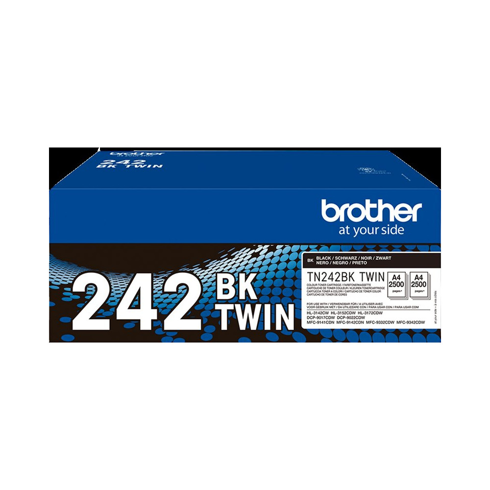Brother TN-242BK TWIN Multipack nero