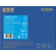 Brother TN-821XXLC ciano toner