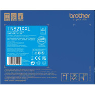 Brother TN-821XXLC ciano toner