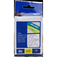 Brother TZe-135 Nastro Bianco su trasparente