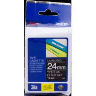 Brother TZe-355 Nastro Bianco su nero