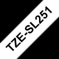 Brother TZe-SL251 Nastro Nero su bianco