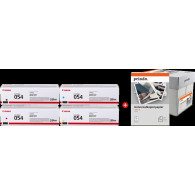 Canon 054 MCVP nero / ciano / magenta / giallo Value Pack (+ Prindo Universal Papier 2500 Blatt)