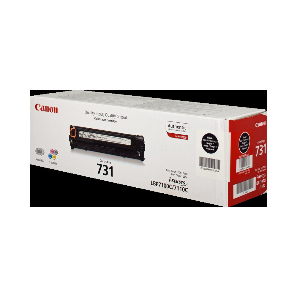 Canon 731 BK nero toner (6272B002)