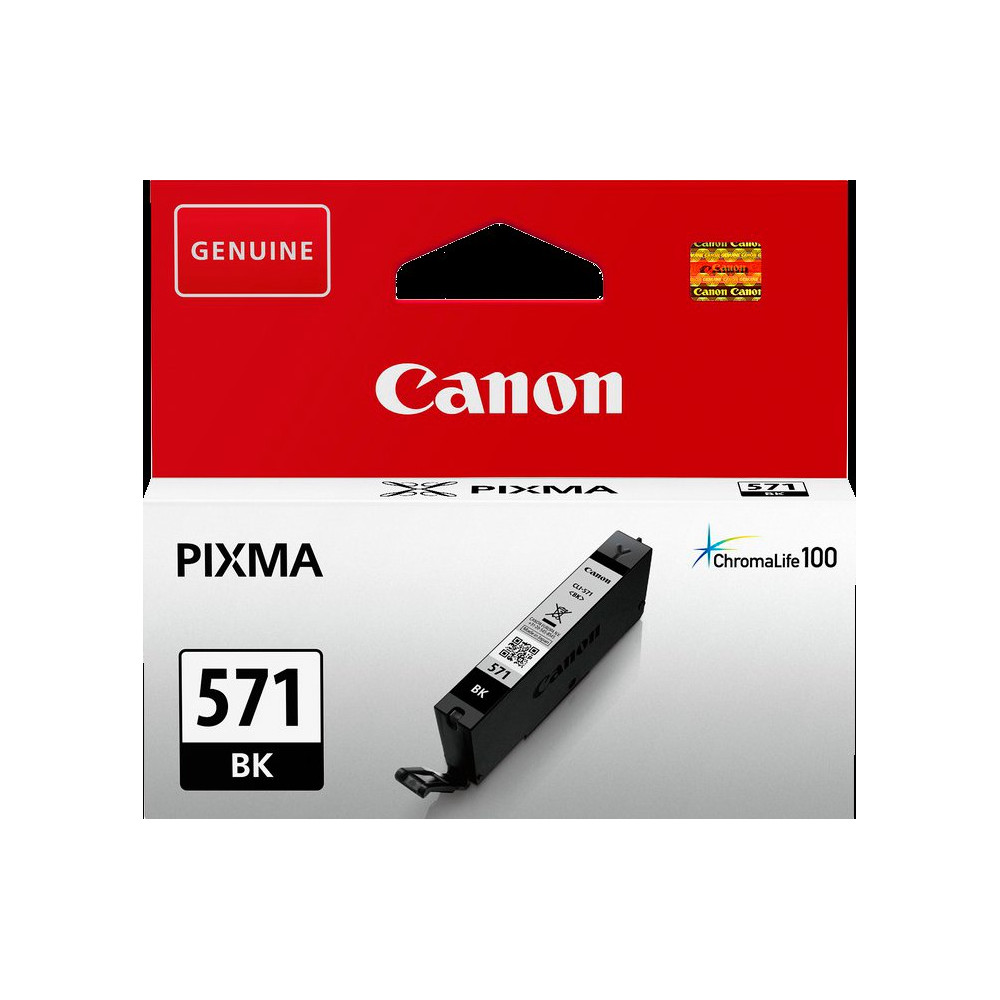 Canon CLI-571bk nero Cartuccia d'inchiostro (0385C001)