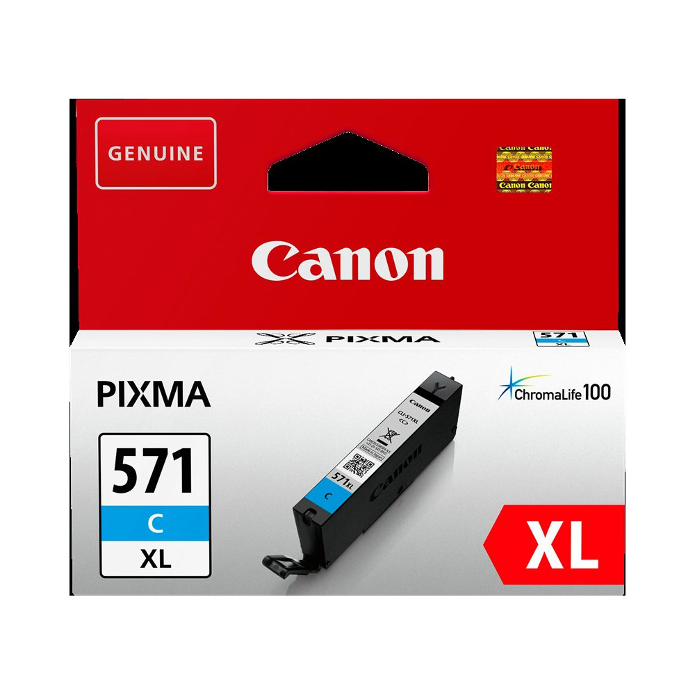 Canon CLI-571c XL ciano Cartuccia d'inchiostro (0332C001)