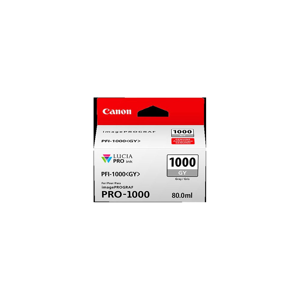 Canon PFI-1000gy Grigio Cartuccia d'inchiostro (0552C001)
