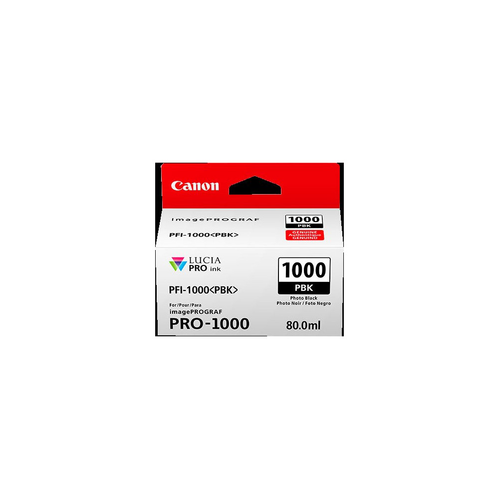 Canon PFI-1000pbk Nero (Foto) Cartuccia d'inchiostro (0546C001)