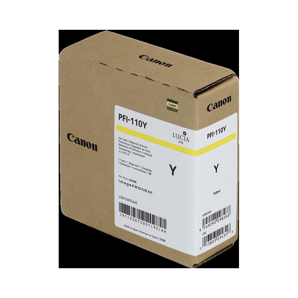 Canon PFI-110y giallo Cartuccia d'inchiostro (2367C001)