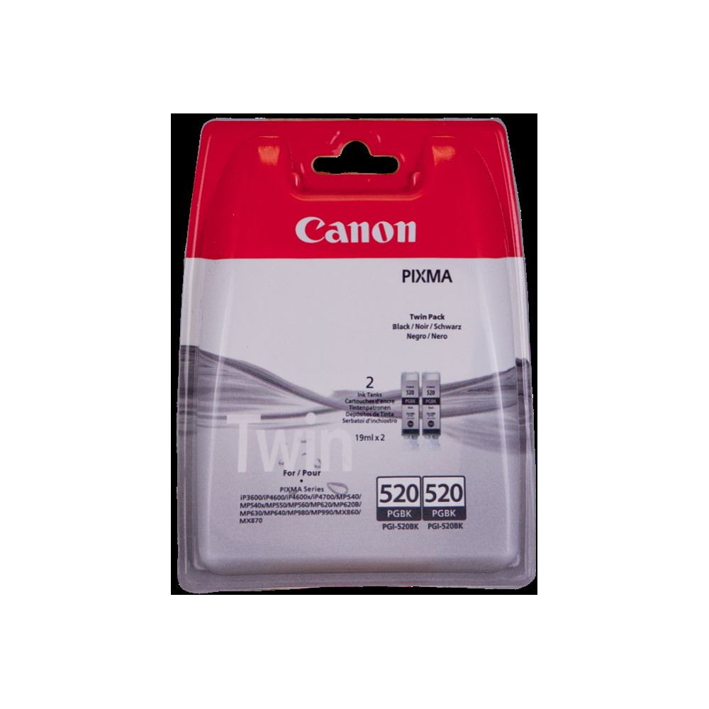Canon PGI-520BK Twin Multipack nero (2932B012)