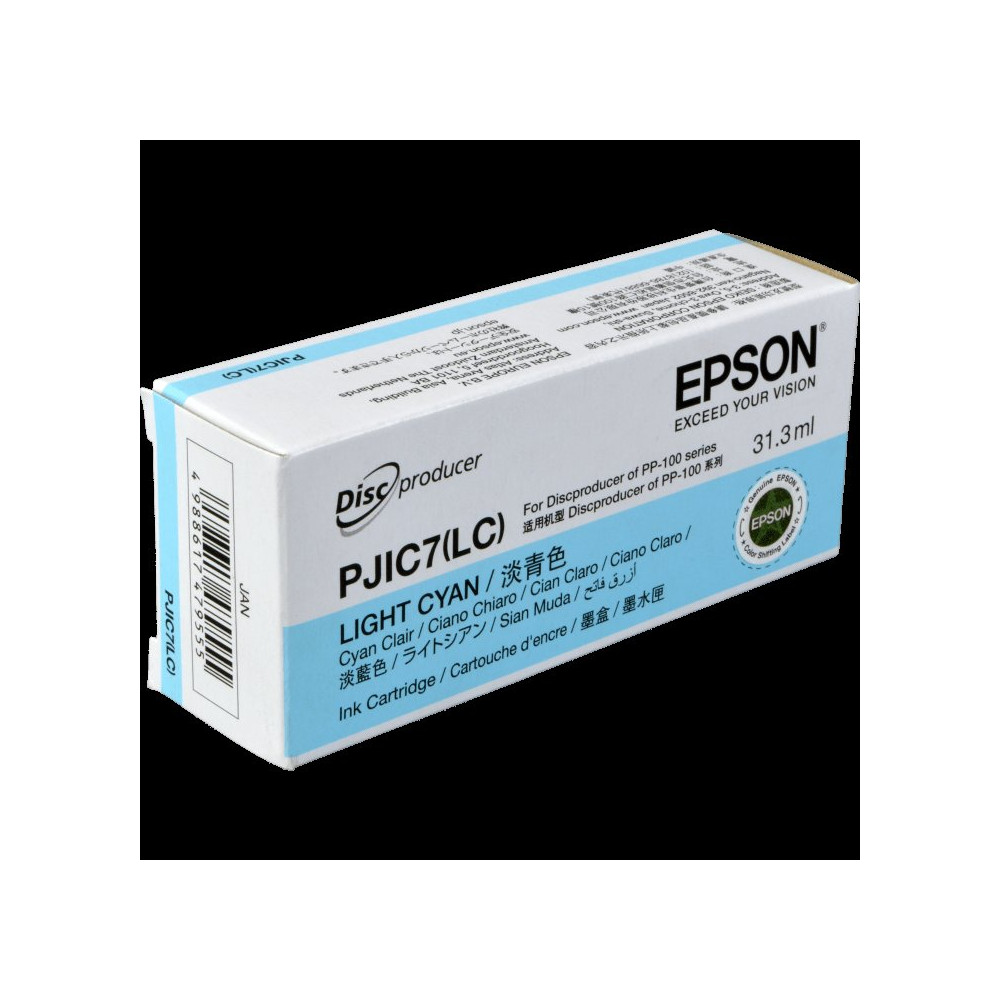 Epson PJIC7(LC) ciano (chiaro) Cartuccia d'inchiostro (C13S020689)