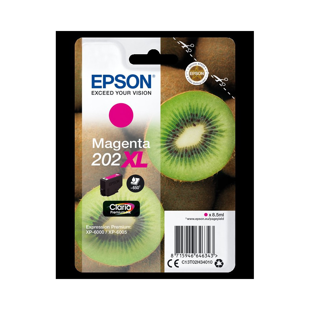 Epson 202XL magenta Cartuccia d'inchiostro (C13T02H34010)