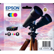 Epson 502 Multipack nero / ciano / magenta / giallo (C13T02V64010)