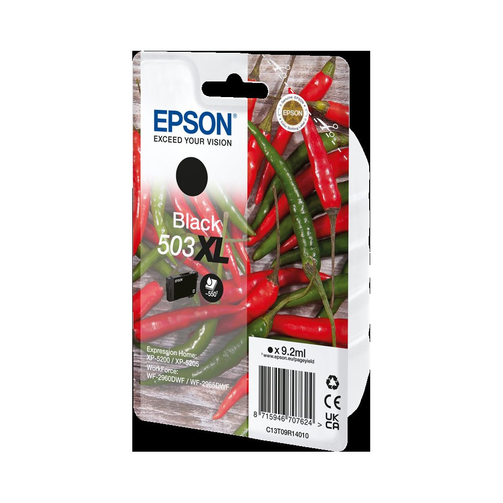 Epson 503 XL nero Cartuccia d'inchiostro (C13T09R14010)