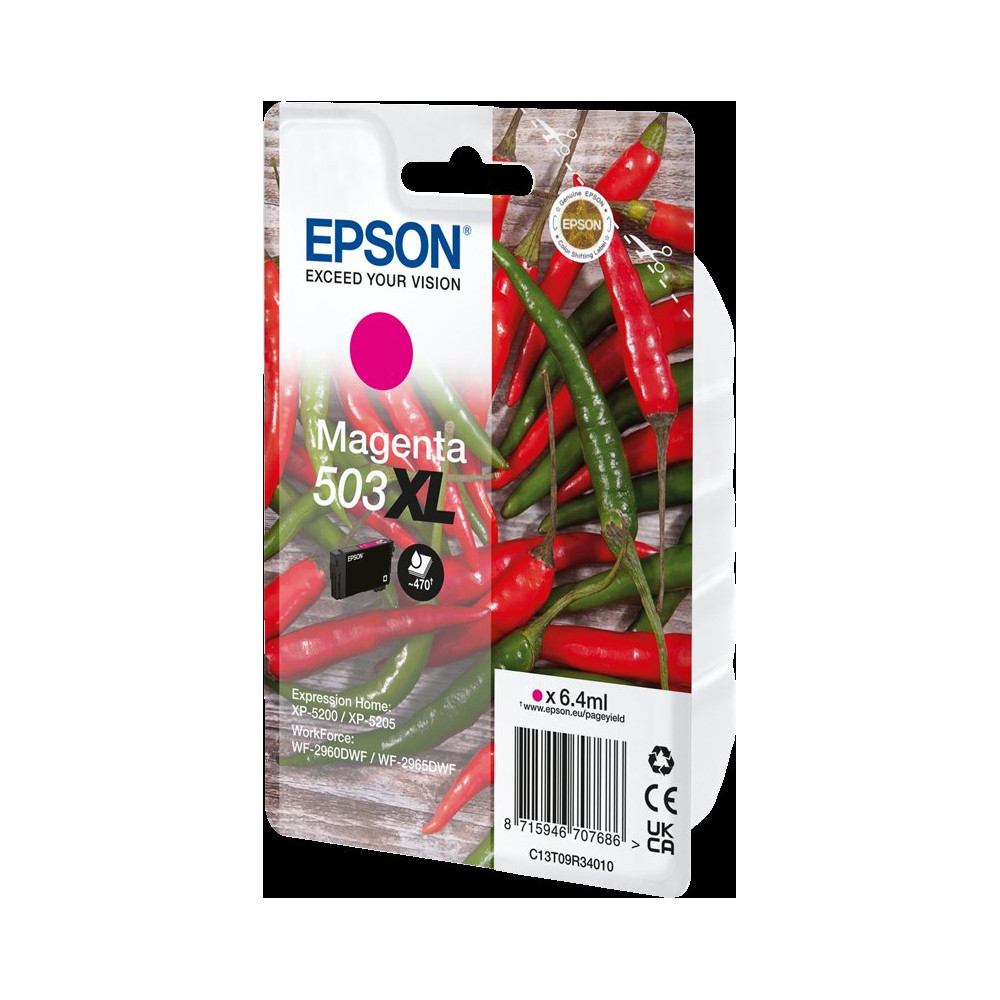 Epson 503 XL magenta Cartuccia d'inchiostro (C13T09R34010)