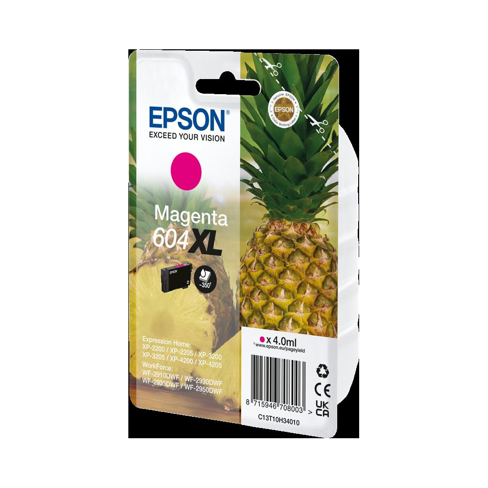 Epson 604 XL magenta Cartuccia d'inchiostro (C13T10H34010)
