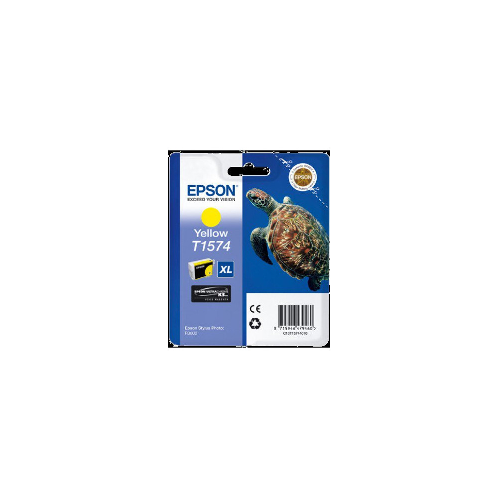 Epson T1574 XL giallo Cartuccia d'inchiostro (C13T15744010)