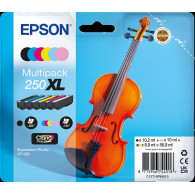 Epson 250 XL Multipack nero / ciano / magenta / giallo / ciano (chiaro) / (C13T16P84010)