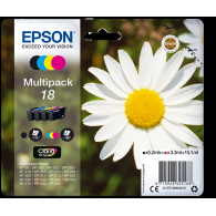 Epson 18 Multipack nero / ciano / magenta / giallo (C13T18064012)