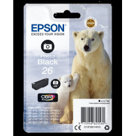Epson 26 Nero (Foto) Cartuccia d'inchiostro (C13T26114012)