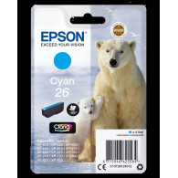 Epson 26 ciano Cartuccia d'inchiostro (C13T26124012)