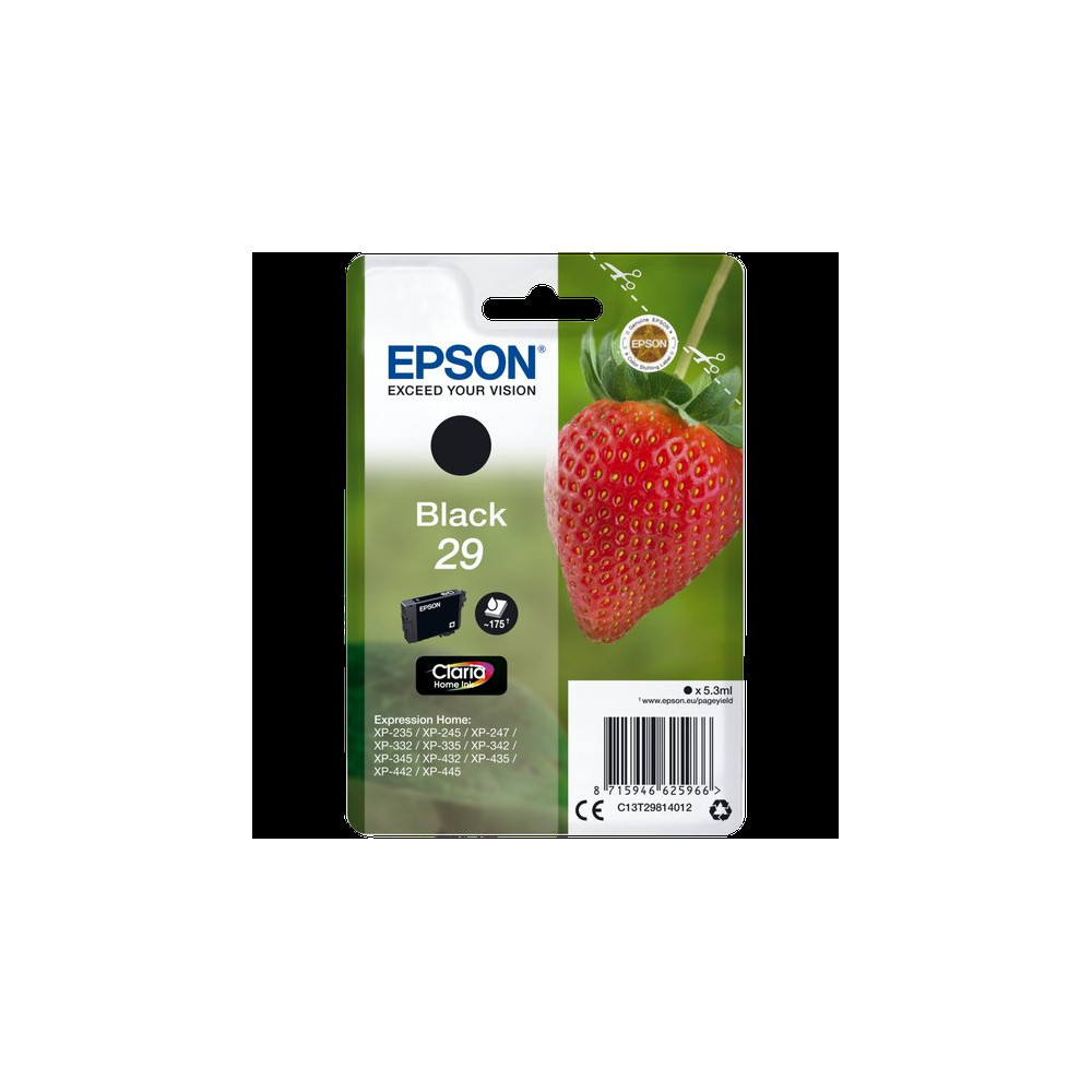 Epson 29 nero Cartuccia d'inchiostro (C13T29814012)