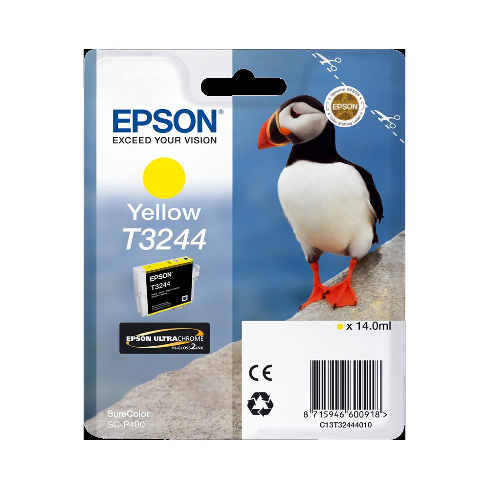 Epson T3244 giallo Cartuccia d'inchiostro (C13T32444010)