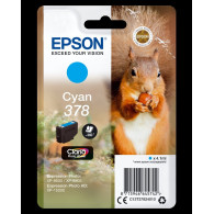 Epson 378 ciano Cartuccia d'inchiostro (C13T37824010)