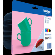Brother LC-227XL+LC-225XL nero / ciano / magenta / giallo Value Pack (LC227XLVALBPDR)
