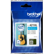 Brother LC421XLC ciano Cartuccia d'inchiostro