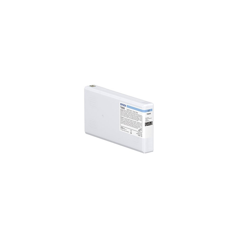 Epson T55W5 ciano (chiaro) Cartuccia d'inchiostro (C13T55W500)