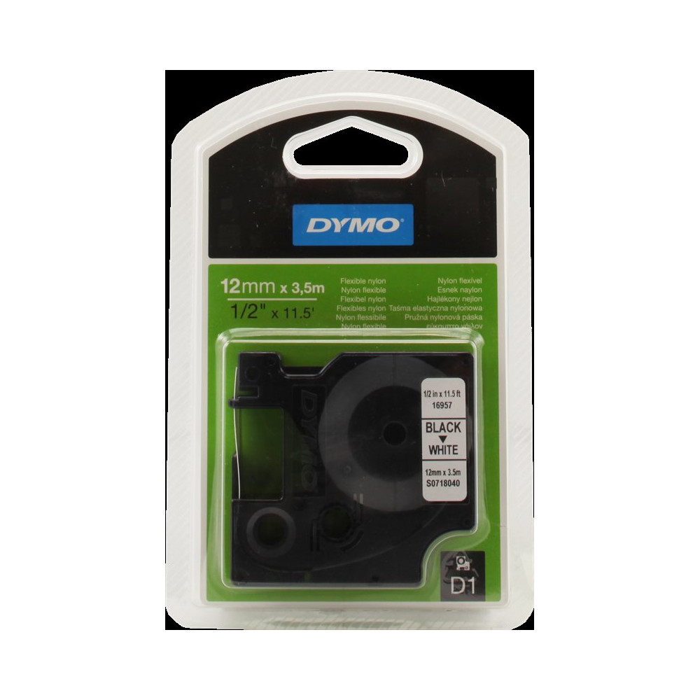DYMO Nastro Nero su bianco