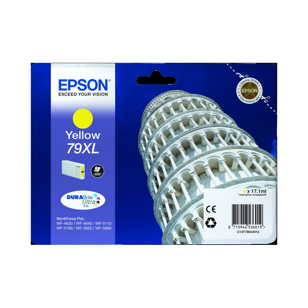 Epson 79 XL giallo Cartuccia d'inchiostro (C13T79044010)