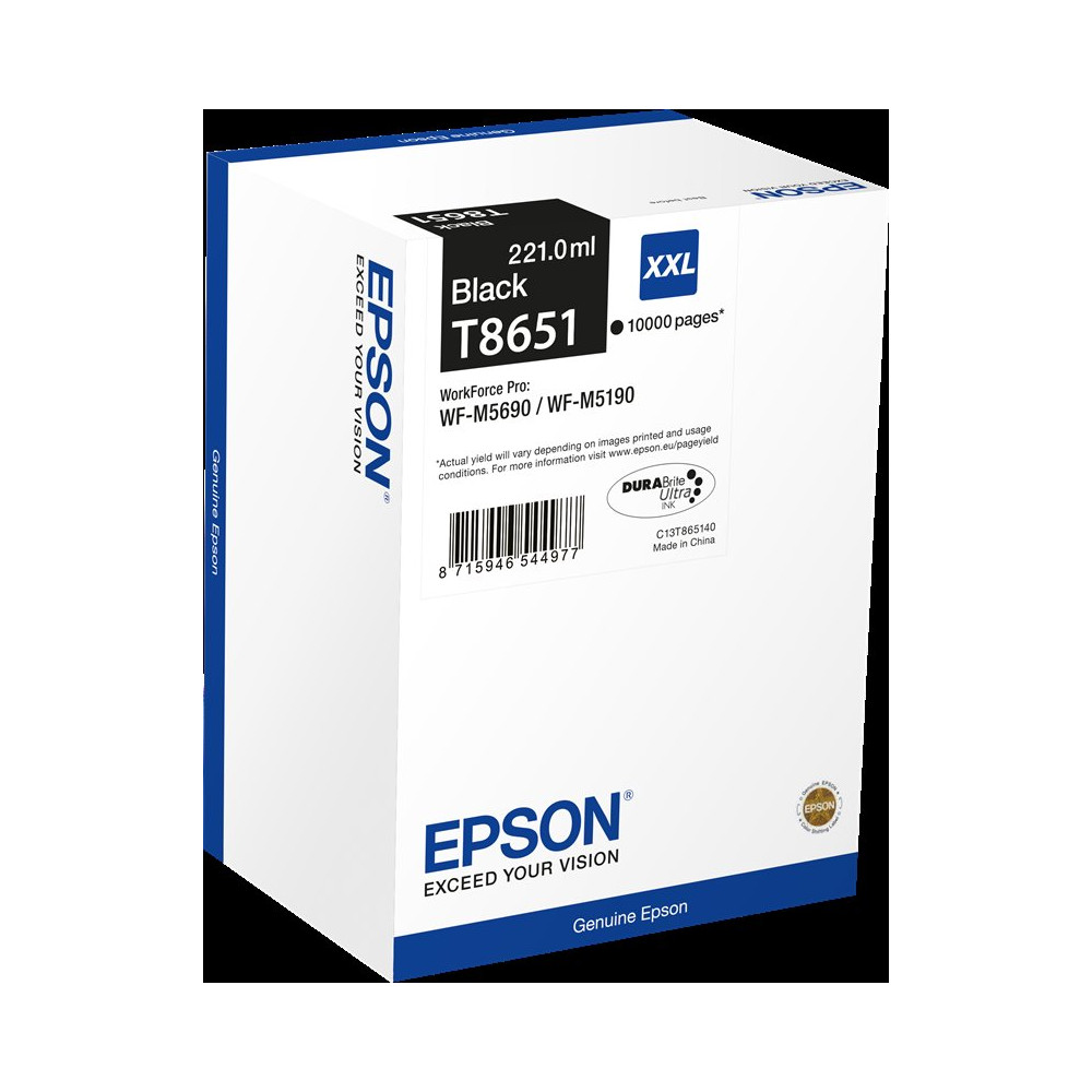 Epson T8651 XXL nero Cartuccia d'inchiostro (C13T865140)