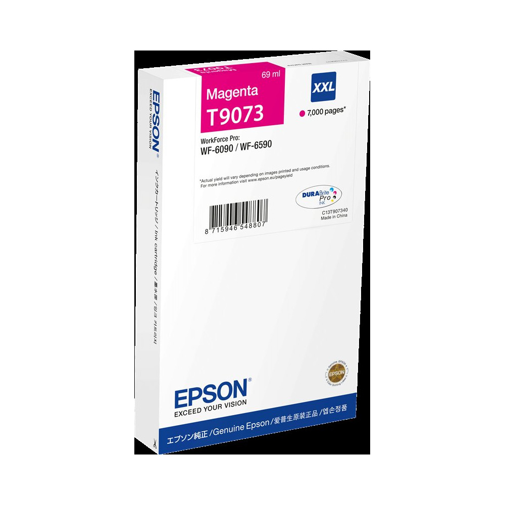 Epson T9073 XXL magenta Cartuccia d'inchiostro (C13T90734N)
