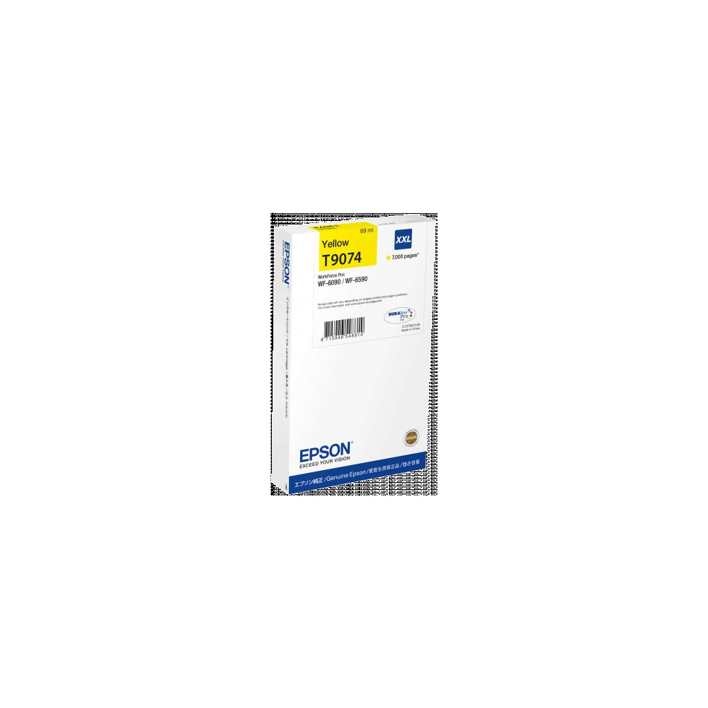 Epson T9074 XXL giallo Cartuccia d'inchiostro (C13T907440)
