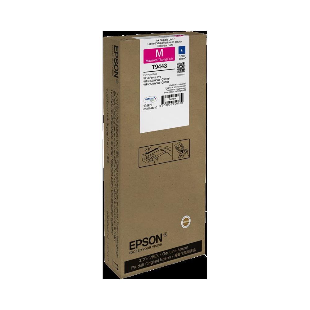 Epson T9443 magenta Cartuccia d'inchiostro (C13T944340)