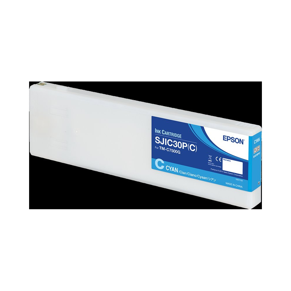 Epson SJIC30P-C ciano Cartuccia d'inchiostro (C33S020640)