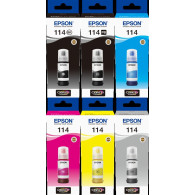 Epson 114 Multipack nero / Nero (Foto) / ciano / magenta / giallo / Grigio (T07B MCVP)