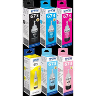 Epson 673 Multipack nero / ciano / magenta / giallo / ciano (chiaro) / magenta (chiaro) (T673 MCVP)