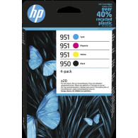 HP 950 / 951 Multipack nero / ciano / magenta / giallo (6ZC65AE)
