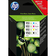 HP 950XL+951XL Multipack nero / ciano / magenta / giallo (C2P43AE MCVP 01)